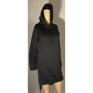 Vicano Size M Black Hoodie Sweater Dress Casual